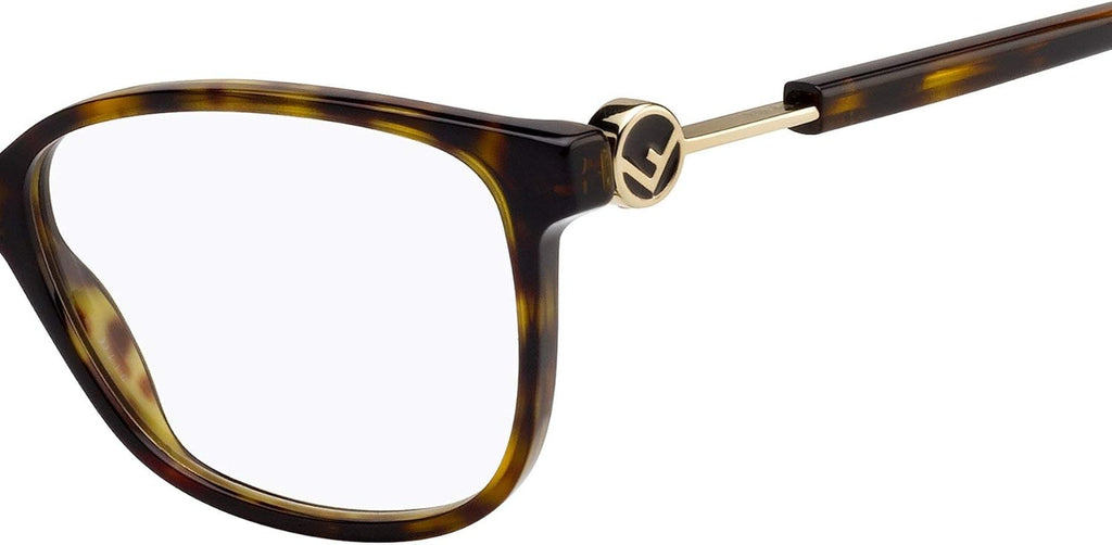Fendi FF 0346 Eyeglasses Dark Havana H681