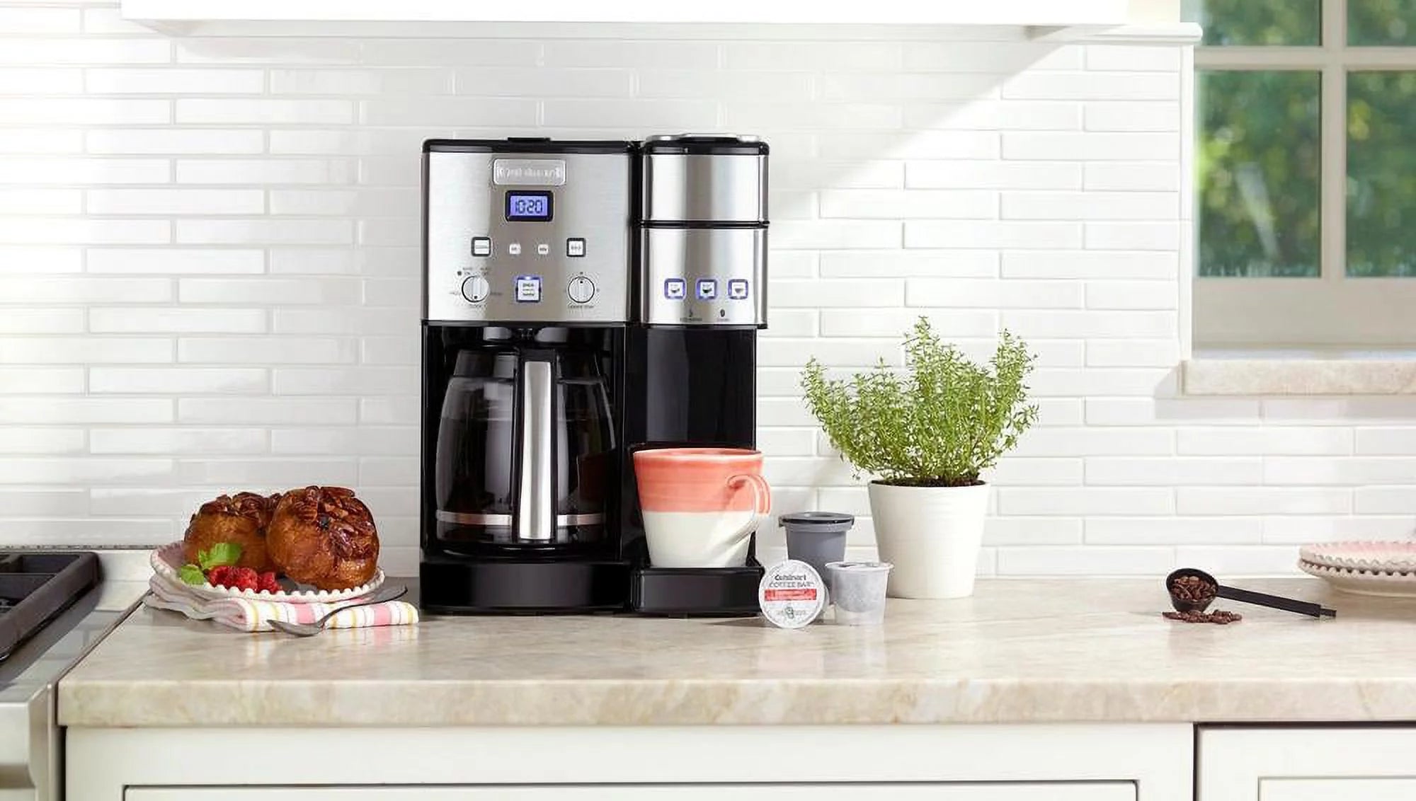 Cuisinart Coffee Center 12 Cup Coffeemaker and Single-Serve Brewer K3765