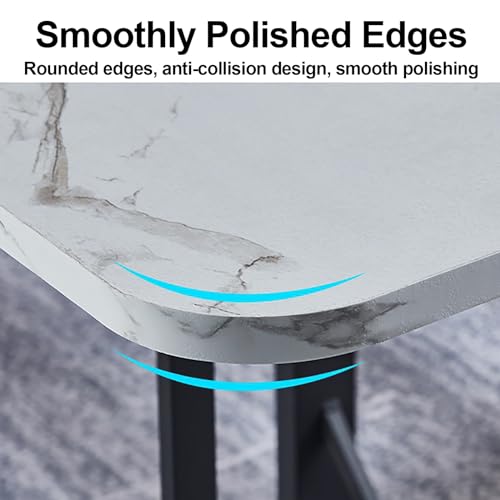 Folding Dining Table with Drop Leaf, Space Saving for Small Spaces Y6165