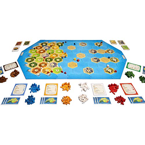 CATAN Seafarers Board Game Expansion for 2 Players | Adventure Game for Adults and Family L868