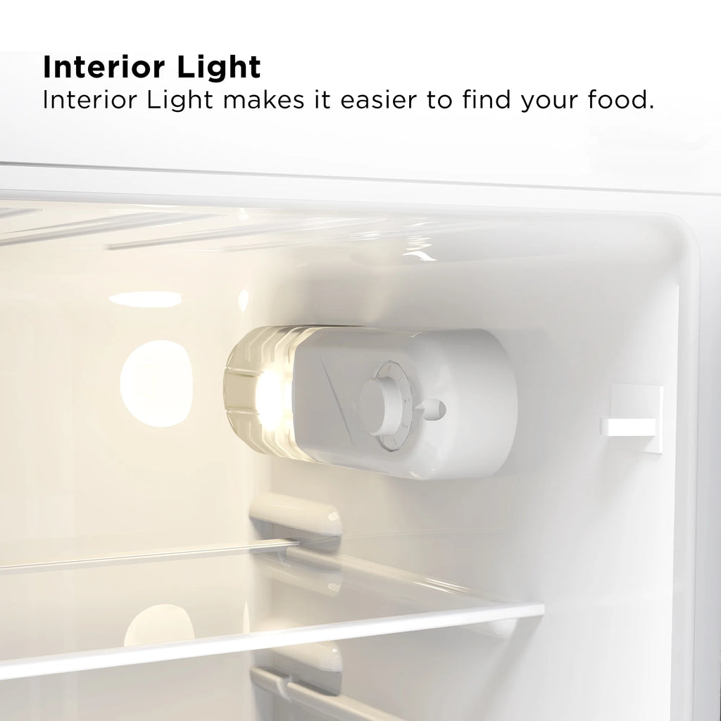 TCL 4.5 Cu. ft. Two Door Refrigerator, Stainless Look Z952853