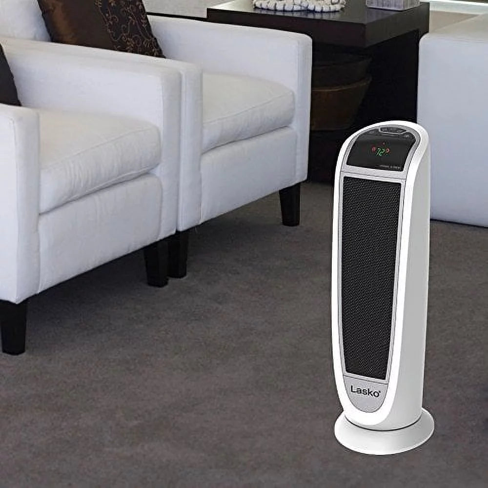 Lasko 5165 Digital Ceramic Tower Heater with Remote Control Q2393
