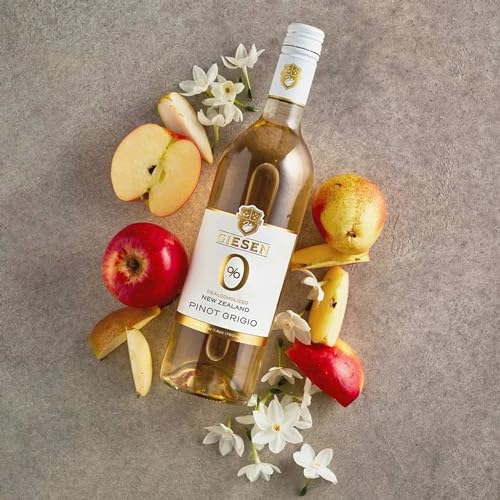 Giesen Non-Alcoholic Premium Pinot Grigio White Wine from New Zealand L657