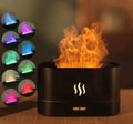 SYNELLO Flame Diffusers for Essential Oils Fire-Inspired Diffuser: 180ml Cool Mist Humidifier…