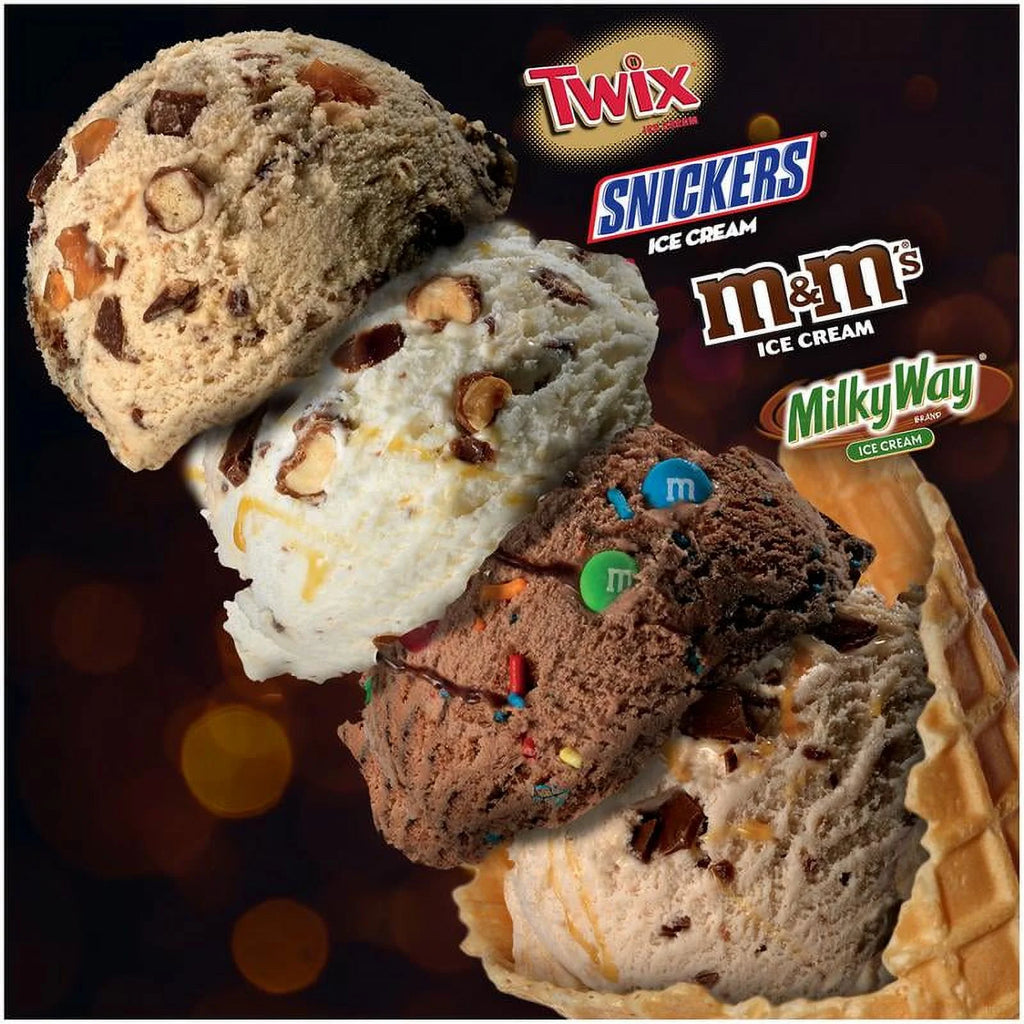SNICKERS Ice Cream Pint, 4 Count P583