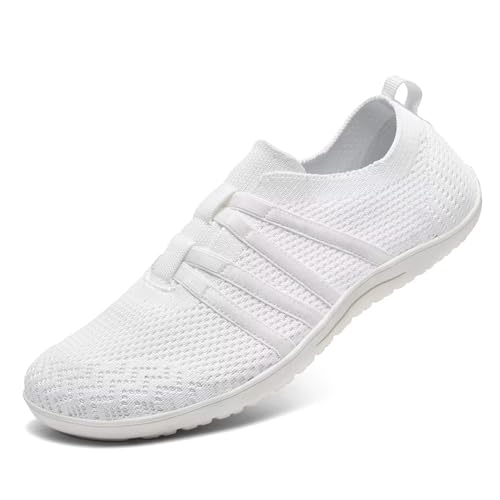 Women's Minimalist Barefoot Walking Shoes Wide Toe Box A244404