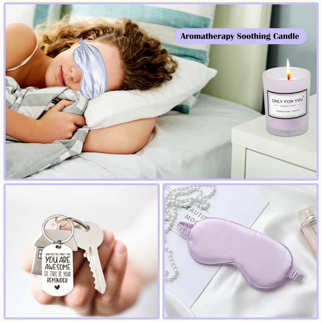 Spa Gift Baskets For Women, Self Care Kit, Valentines Day Gifts For Her A33237