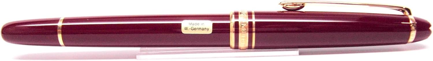 Montblanc Meisterstuck Bordeaux Resin Classique Medium Point Fountain Pen P1198