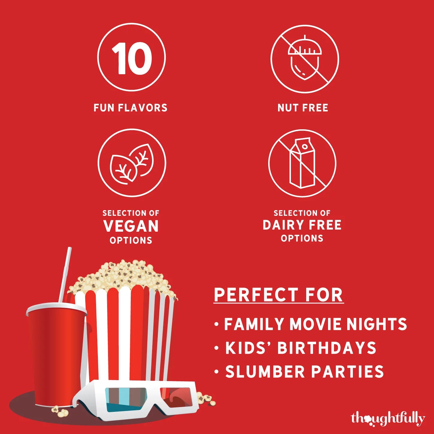 Popcorn Party Seasoning Sampler Gift Set, 10 Pack G957219