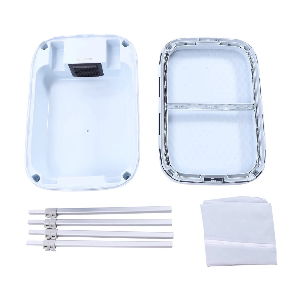 Portable Compact Folding Electric Clothes Dryer for Apartment V176