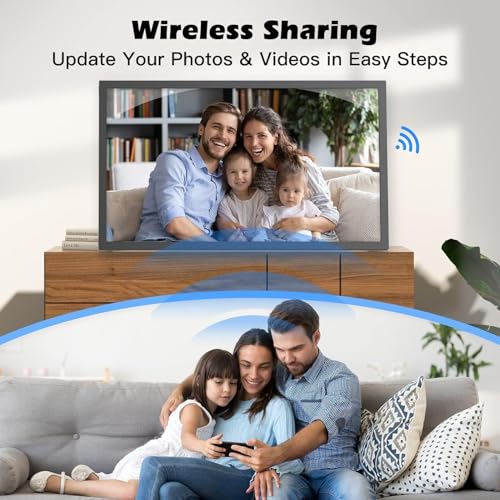 WiFi Digital Picture Frame 10.1" IPS Touch Screen 16GB R39692
