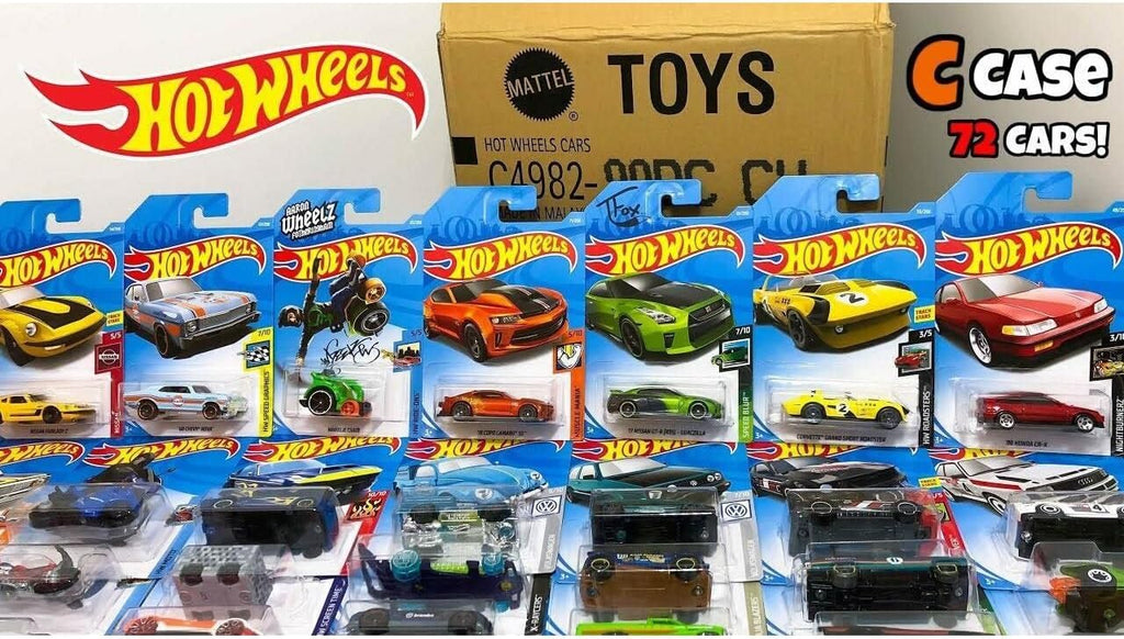 Mattel Hot Wheels 72 Count Die-Cast Toy Cars W4885