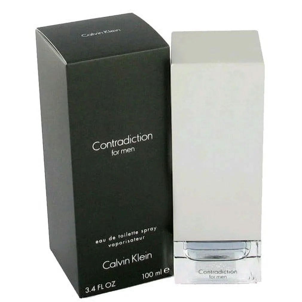 Contradiction by Calvin Klein, 3.4 oz Eau De Toilette Spray for Men