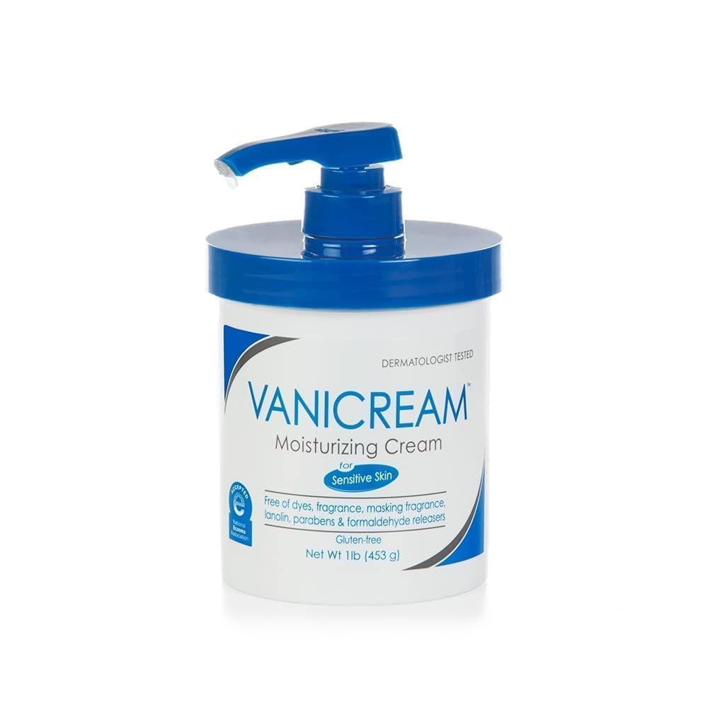 Vanicream Skin Cream with Pump Dispenser, 16 oz, Pack of 2 P8818