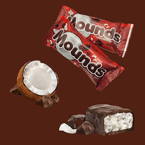 Almond Joy Miniature Bars Coconut Almond Milk Chocolate Candy, 3-Pound Bulk Pack V811