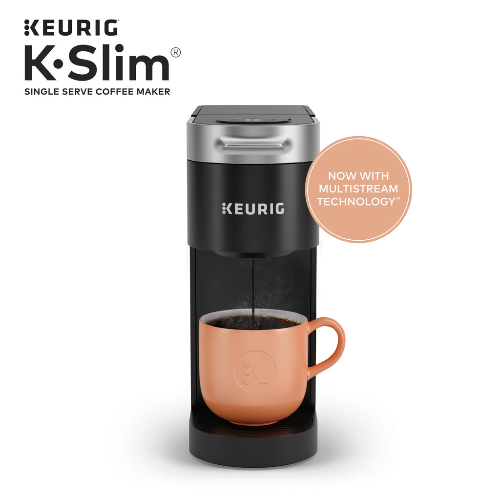 Keurig K-Slim Single Serve K-Cup Pod Coffee Maker, Black J44955