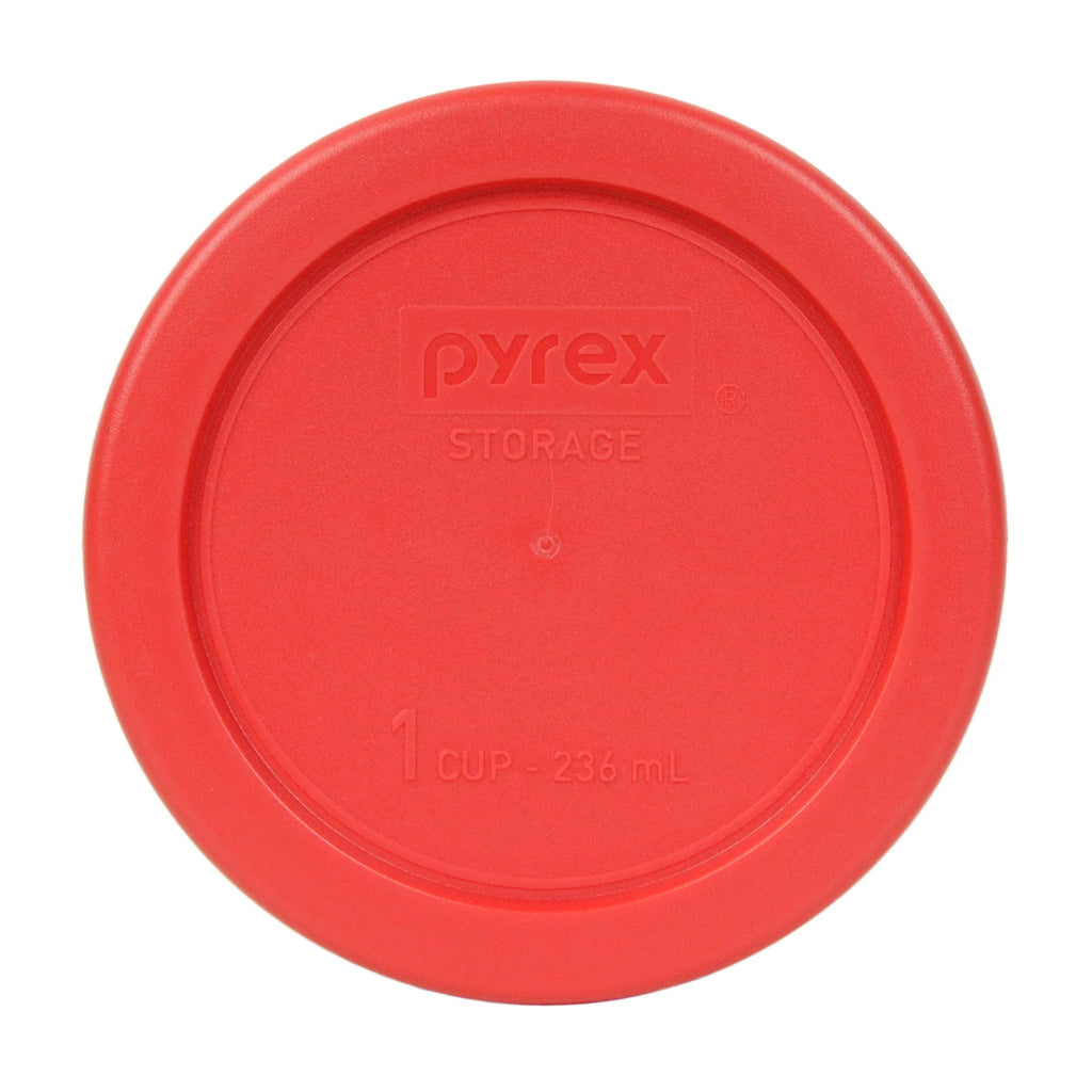 Pyrex Red Replacement Lids for 1, 2, 3, and 4-Cup Containers A2091