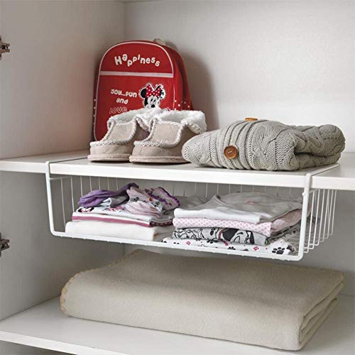 Modern Home Cabinet Wire Hanging Basket Shelves (15") I708