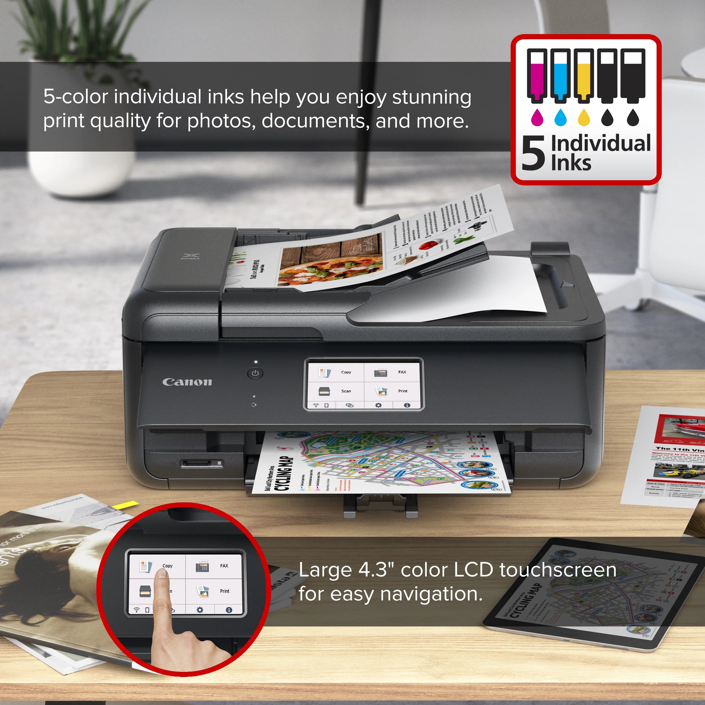 PIXMA TR8620a Wireless Inkjet All-In-One Printer J468421