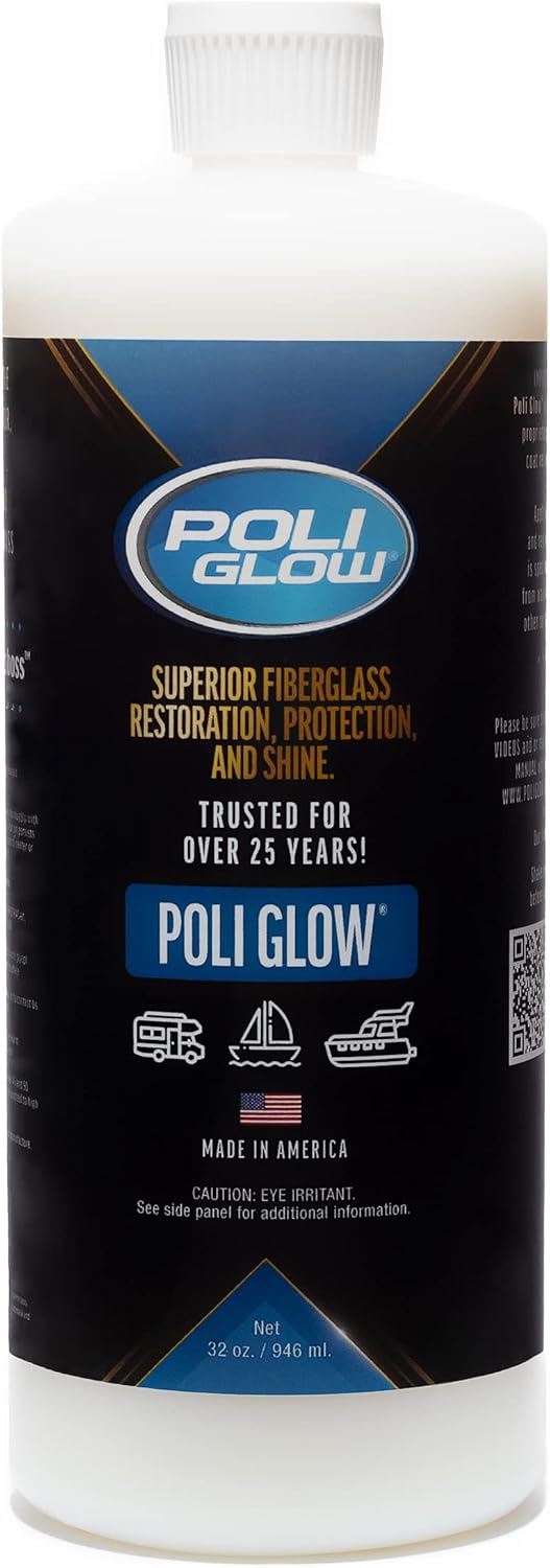 Poli Glow Basic Kit Fiberglass Restorer for Boats and RVs D199716