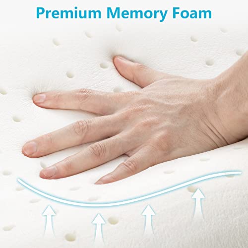AM AEROMAX Queen Size Firm Contour Memory Foam Pillow for Neck Pain Relief A45072