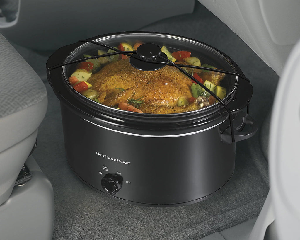 Hamilton Beach Portable Slow Cooker 5 Quart Black B63130