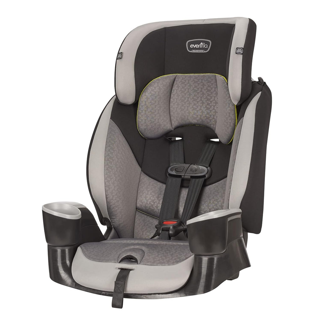 Evenflo Maestro Sport Harness Highback Booster Car Seat, Granite Gray A712