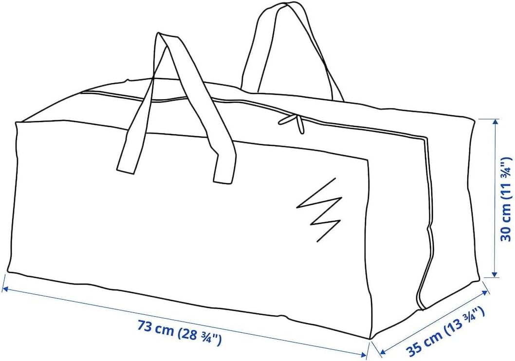 Ikea 901.491.48 Frakta Storage Bag, Blue L92929