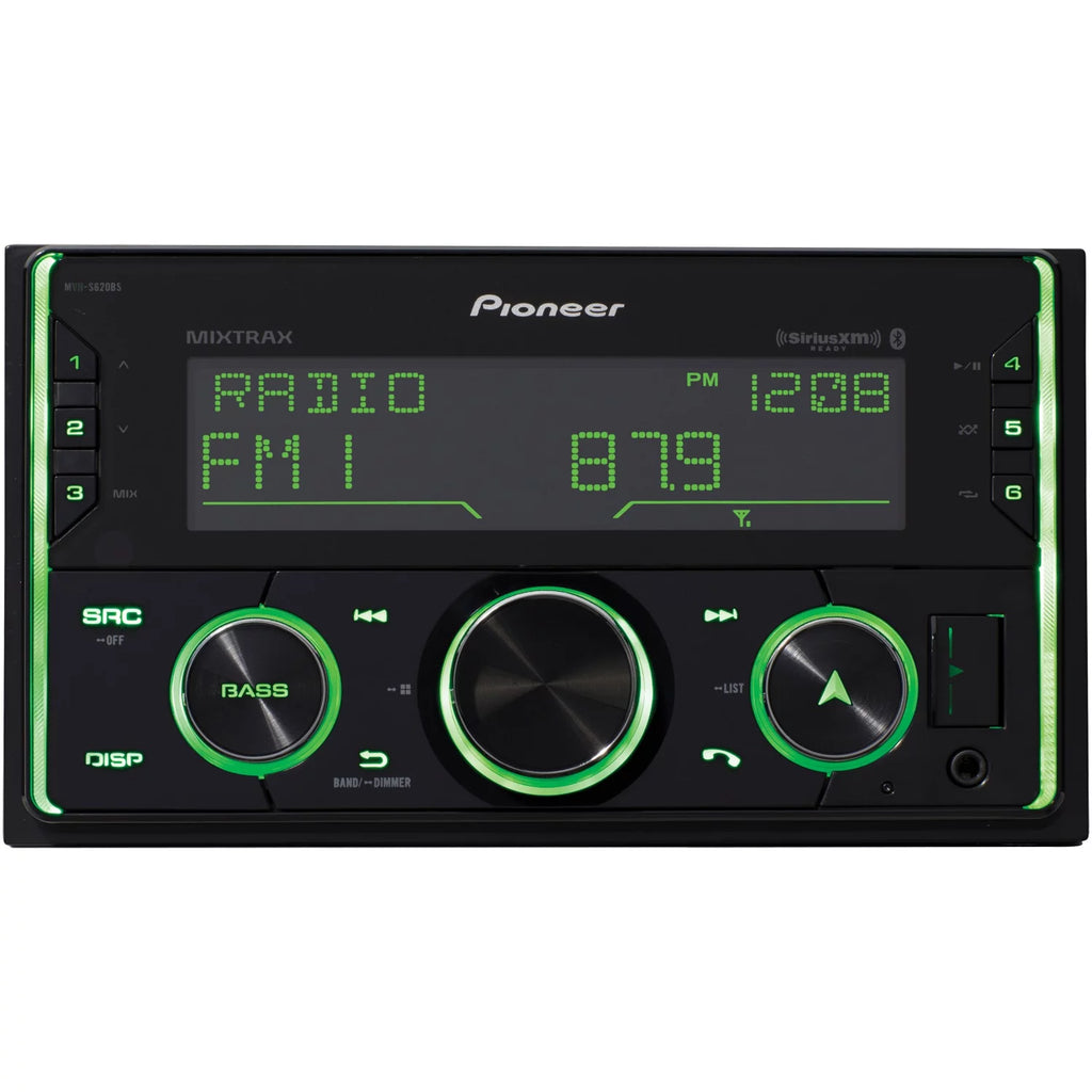 Pioneer MVH-S620BS Double-DIN Digital Media Receiver with Bluetooth Z17301