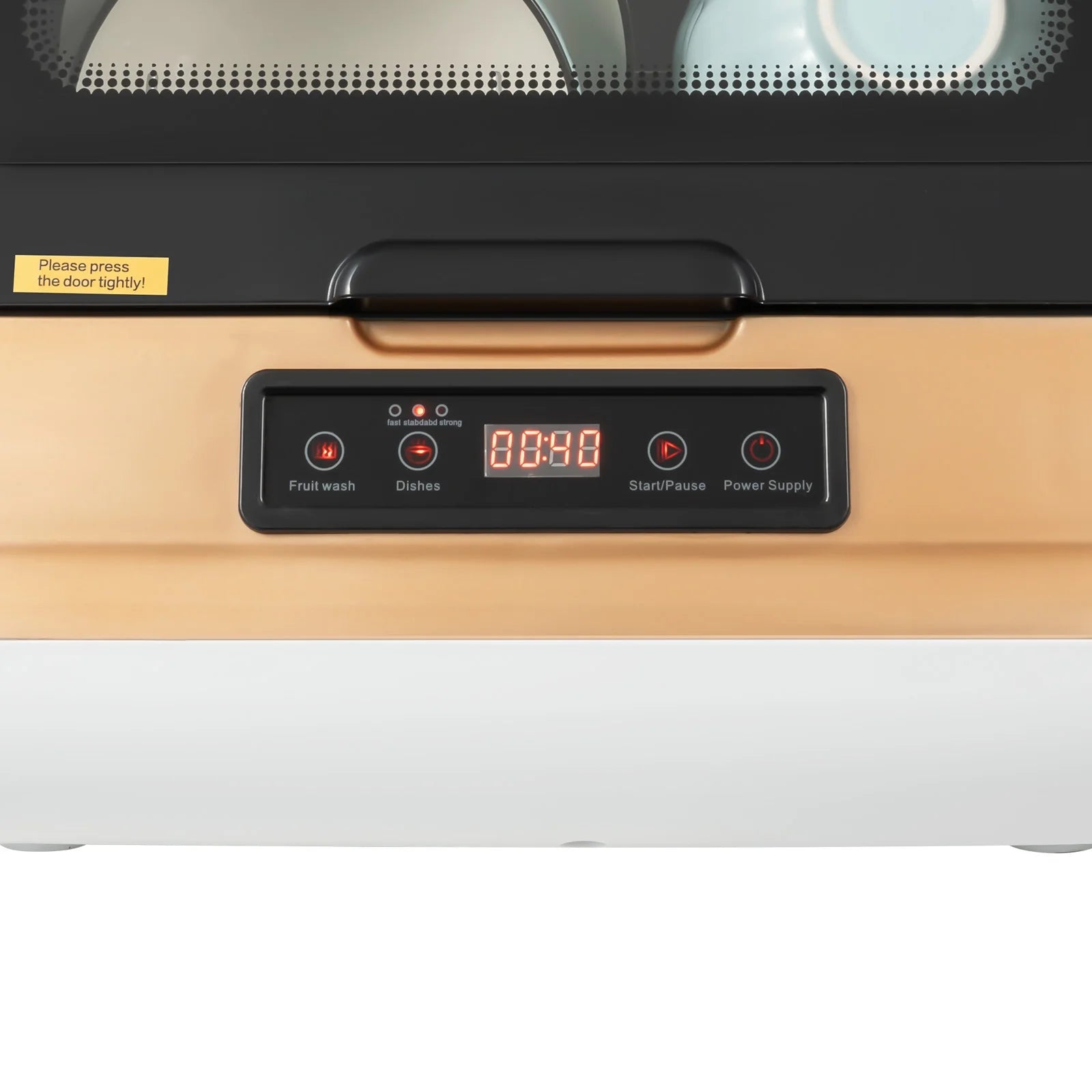 1200W Countertop Dishwasher Portable with 4 Programs T918