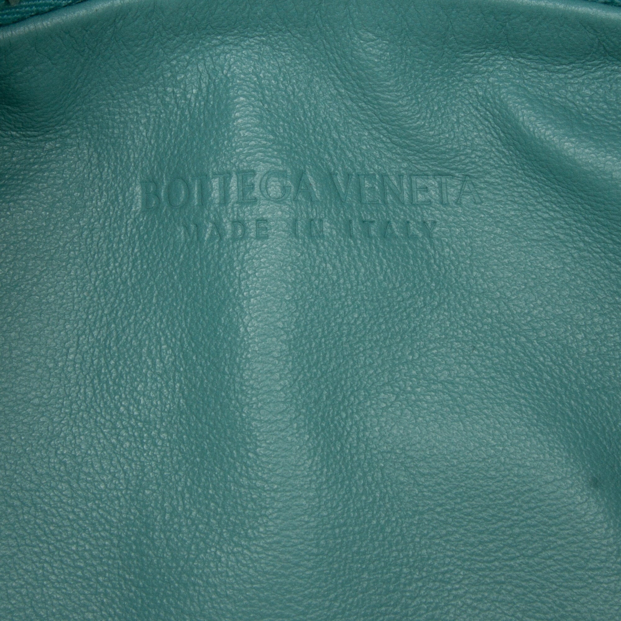 Bottega Veneta Mini Intrecciato Jodie Calf Leather Blue Handbag D874