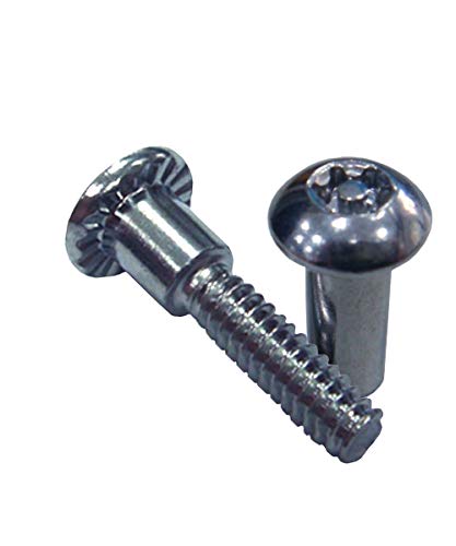 Chicago Screws Barrel Bolt Binding Post 10 Pack Truss Washer Head Stud Screw D1924