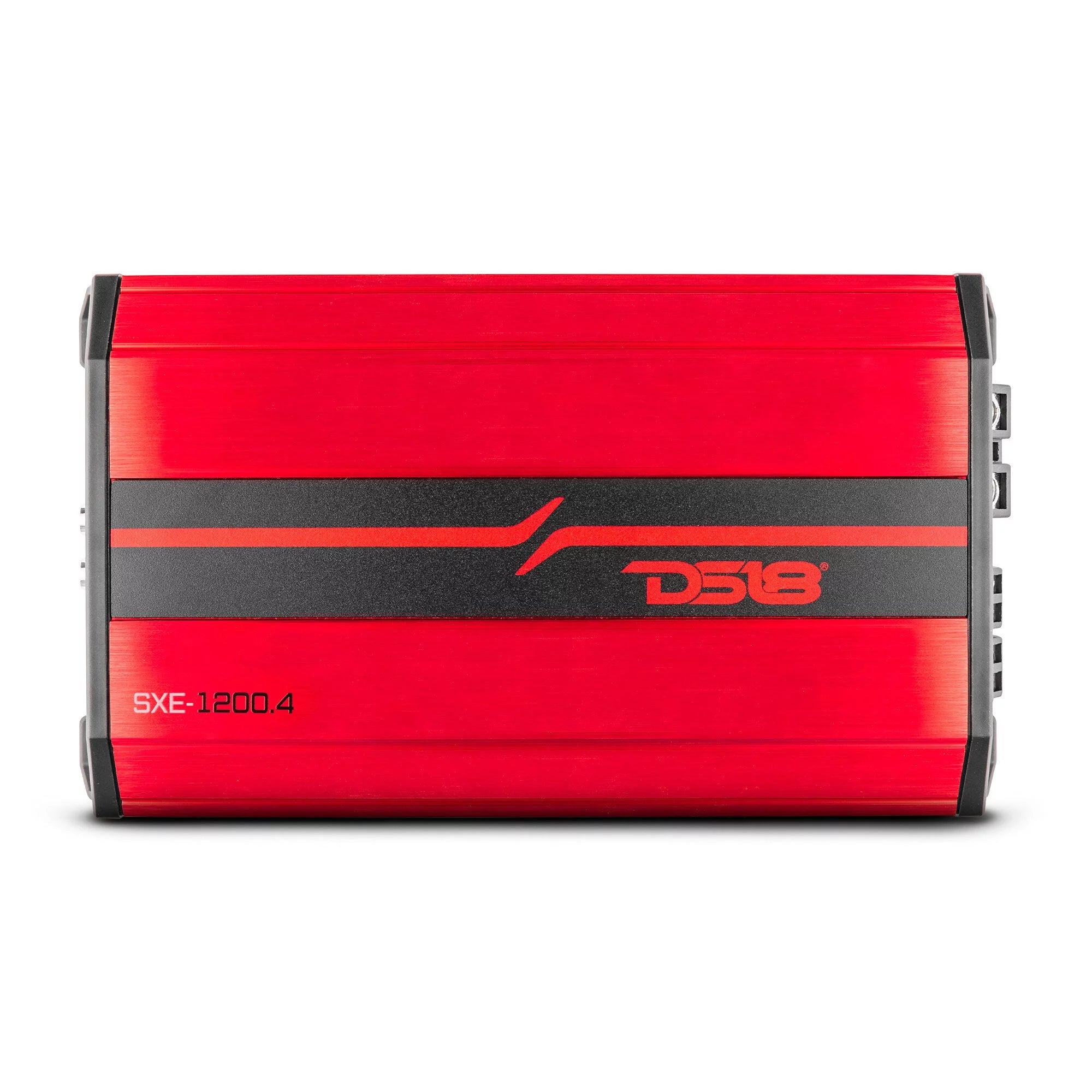 DS18 SXE-1200.4/RD 1200W Peak 4-Channel Class-A/B Full-Range Car Audio Amplifier