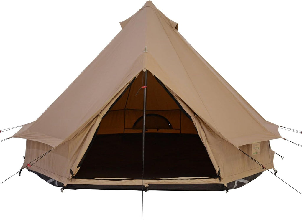WHITEDUCK Regatta Canvas Bell Tent with Stove Jack, Waterproof 4 Season O992240