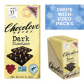 Chocolove Dark Chocolate Bars | 55% Cocoa | Crafted with Smooth Semi-sweet Belgian Chocolate | Non GMO, Rainforest Alliance Certified, 3.2oz Bar (12 Pack)