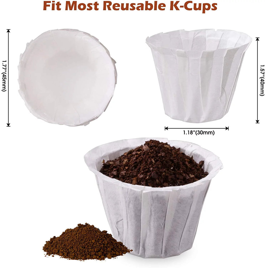 Disposable Paper Coffee K Cup Filters for Keurig, 500 Count L638632