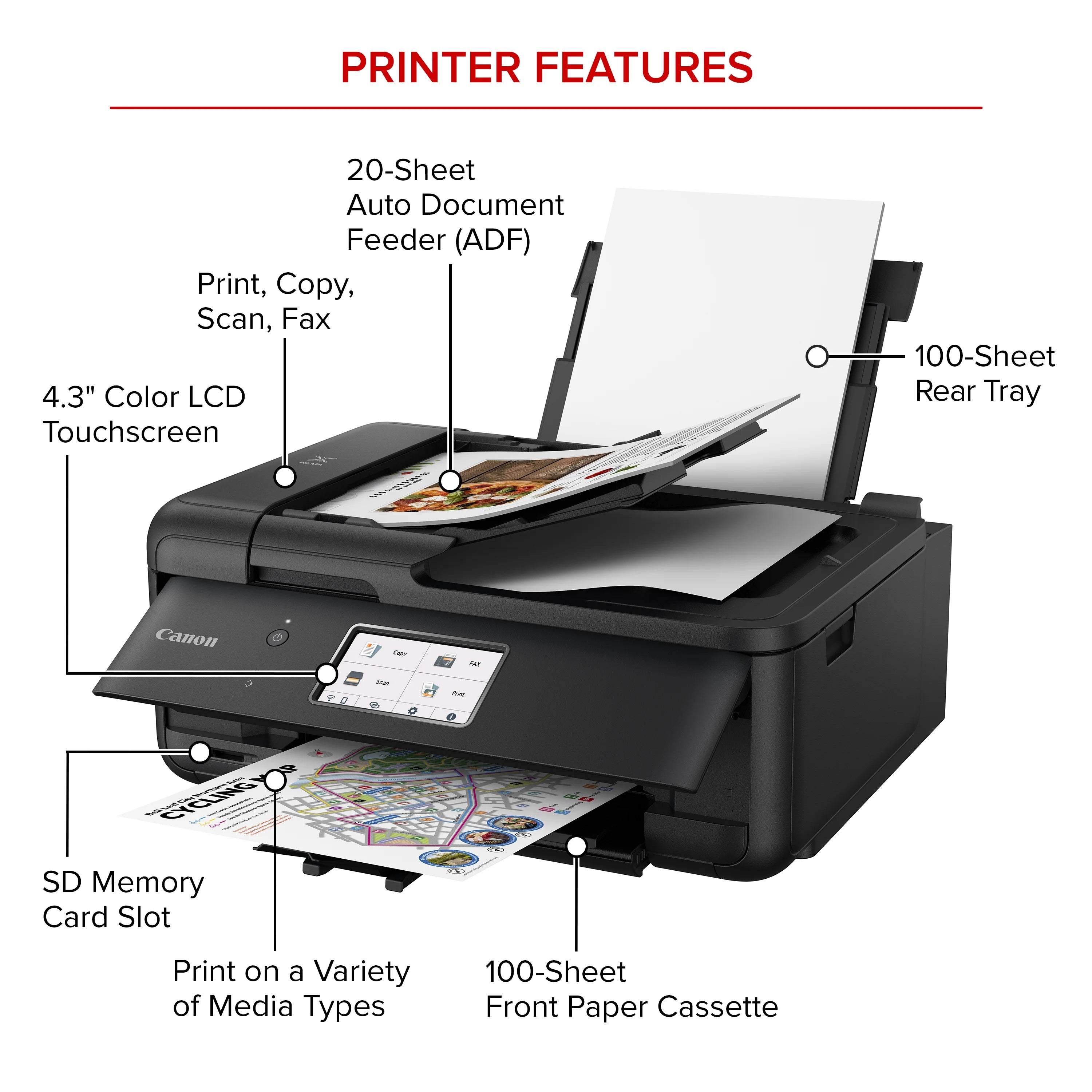 PIXMA TR8620a Wireless Inkjet All-In-One Printer J468421