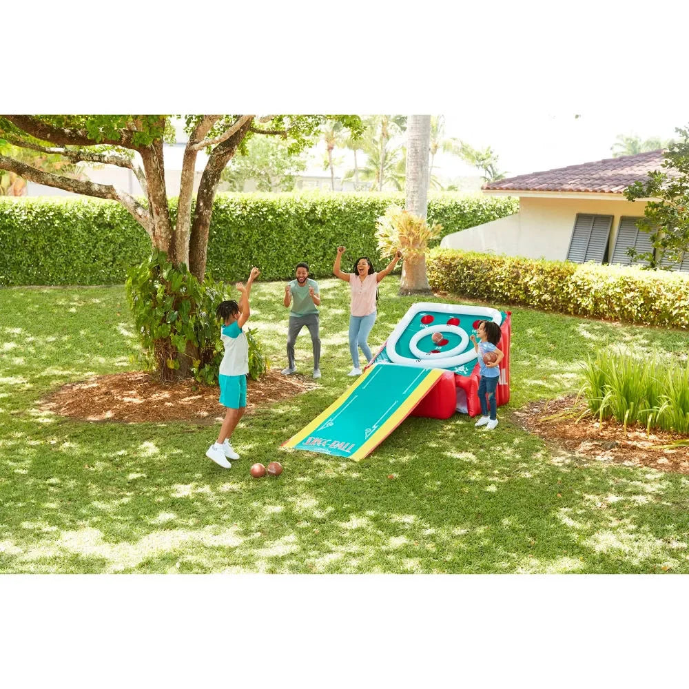 Giant Inflatable Skee Ball Game for Kids and Adults, Includes 4 Balls P897