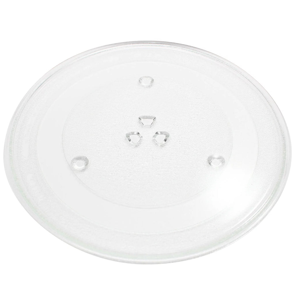 Replacement 203500 Microwave Turntable Glass Plate for Sharp, G.E., Magic Chef, Emerson, Daewoo, Hinari - Compatible with Sharp R331ZS, Sharp R309YK, Sharp R309YW, G.E. PEM31SM3SS