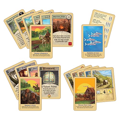 CATAN Traders & Barbarians Board Game Expansion for Kids and Adults T712950