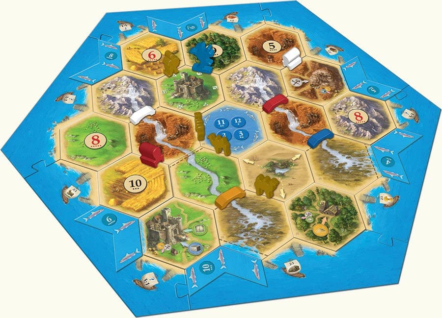 CATAN Traders & Barbarians Board Game Expansion for Kids and Adults T712950