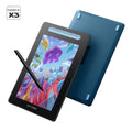 XP Pen Artist 10 2nd Graphics Tablet with Screen Latest X3 Smart Chip Drawing Tablet Pens Display with 8192 Pressure Stylus For Animator Designer Beginners of Digital Painting, Blue