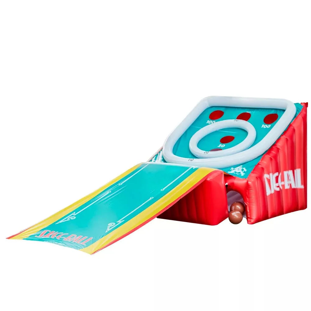 Giant Inflatable Skee Ball Game for Kids and Adults, Includes 4 Balls P897