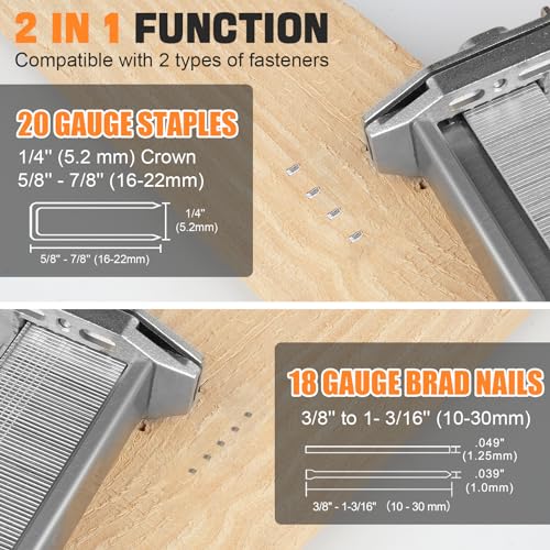 F30G 18 Gauge Electric Brad Nailer for Furniture & Woodworking S71737