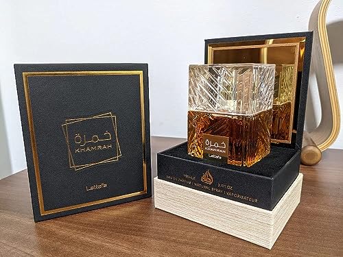 Lattafa Perfumes Khamrah Eau de Parfum Spray, 3.4 oz V721