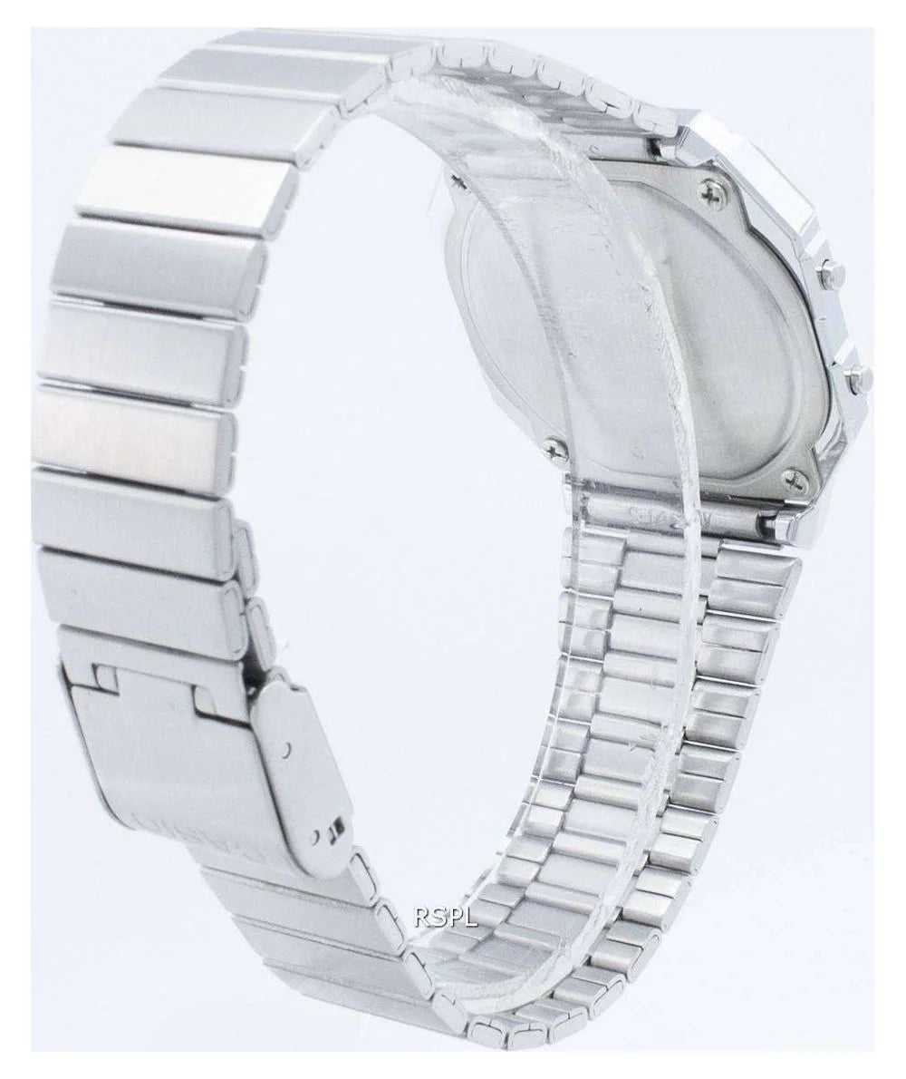 Casio Men's Slim Digital Stainless Steel Watch K901