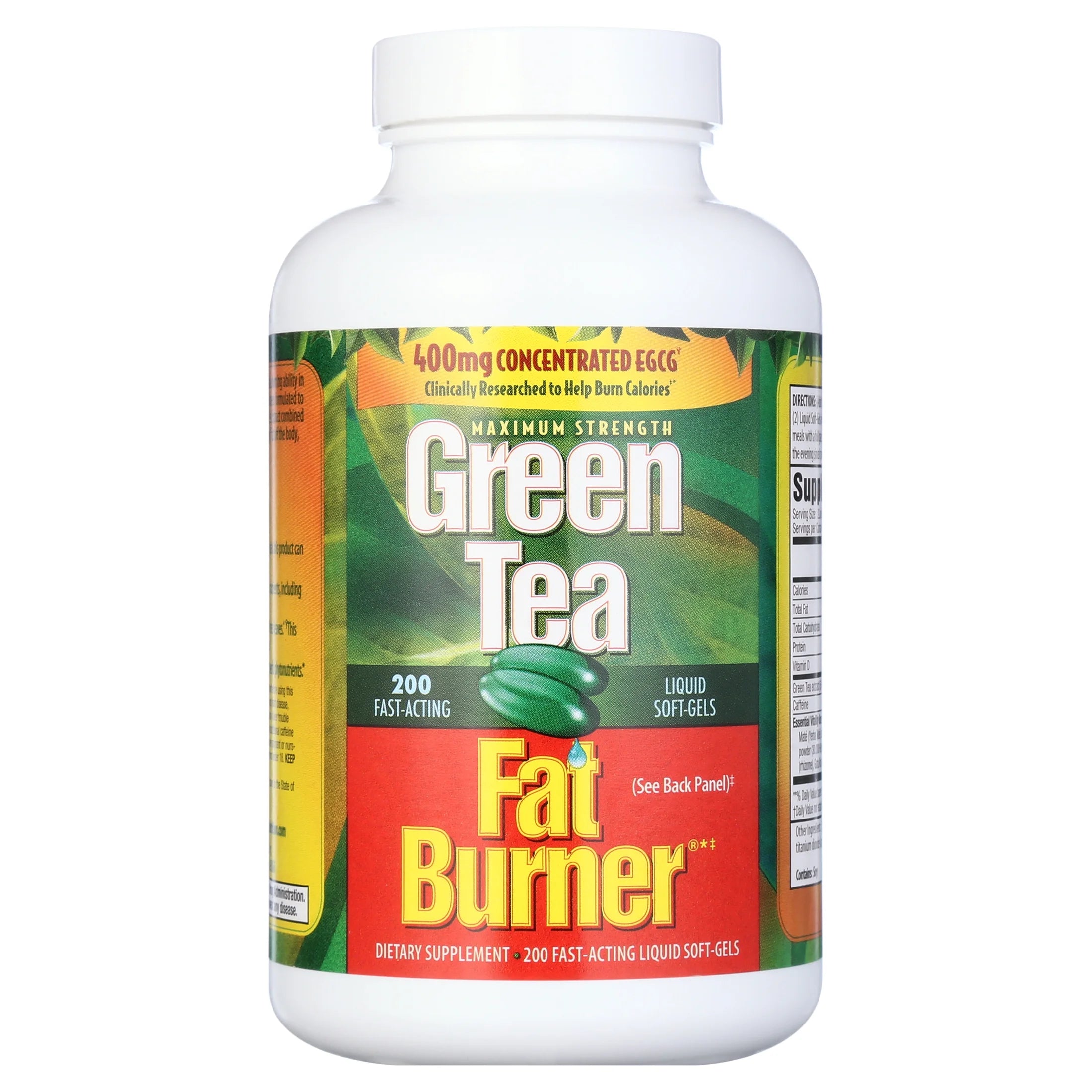 Applied Nutrition Green Tea Weight Loss Supplement, 200 Capsules P982830