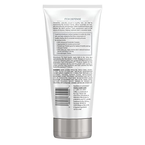 Curél Itch Defense Calming Body Lotion for Dry, Itchy Skin, 6 oz Y652