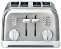 Cuisinart CPT-180WP1 Metal Classic 4-Slice toaster, White