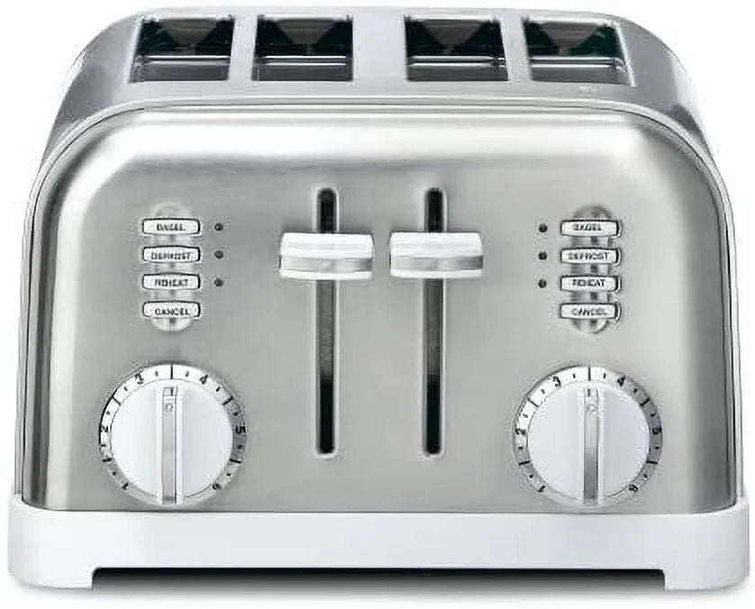Cuisinart CPT-180WP1 Metal Classic 4-Slice toaster, White